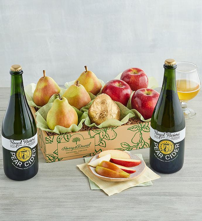 Pears and Apples Gift with Royal Riviera™ Hard Pear Cider