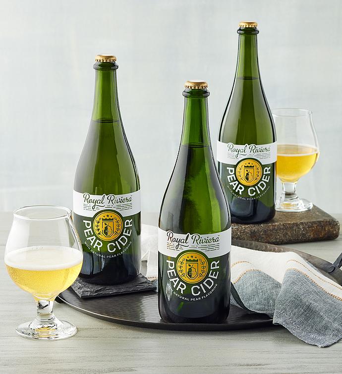 Royal Riviera™ Hard Pear Cider - 3 Bottles