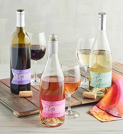 Lucca & Sons™ Wine Trio - Red, White, and Rosé 
