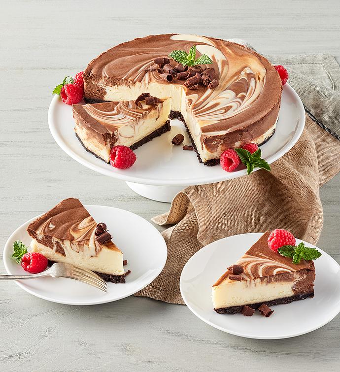 Chocolate Swirl Cheesecake