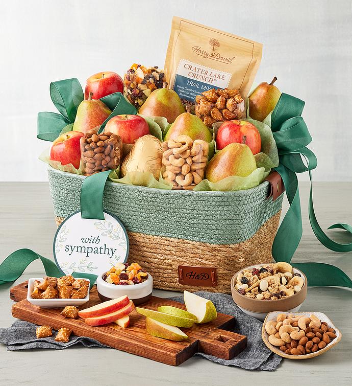 Sympathy Orchard Gift Basket