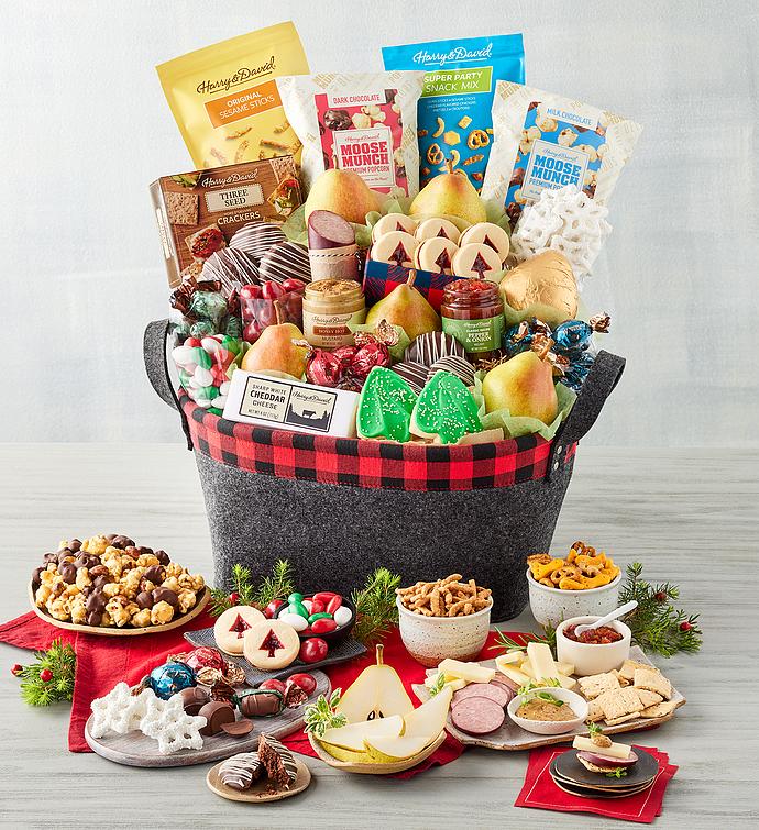 Deluxe Christmas Gift Basket