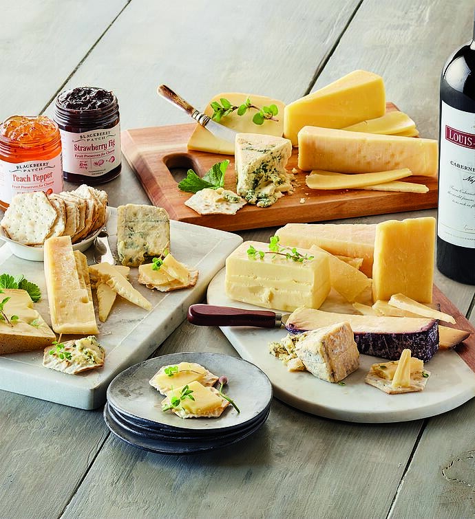 Vintner's Choice Gourmet Cheese Assortment with Louis Martini Cabernet Sauvignon