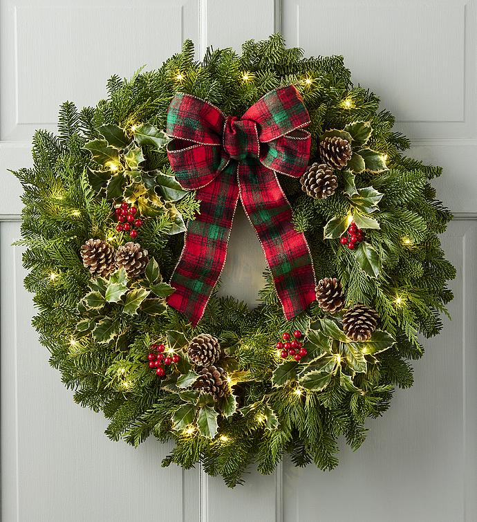 Holiday Evergreen Wreath