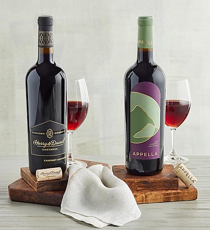 Harry & David™ White And Red Wine Duo, Wine Beer, Gifts - Yahoo Shopping