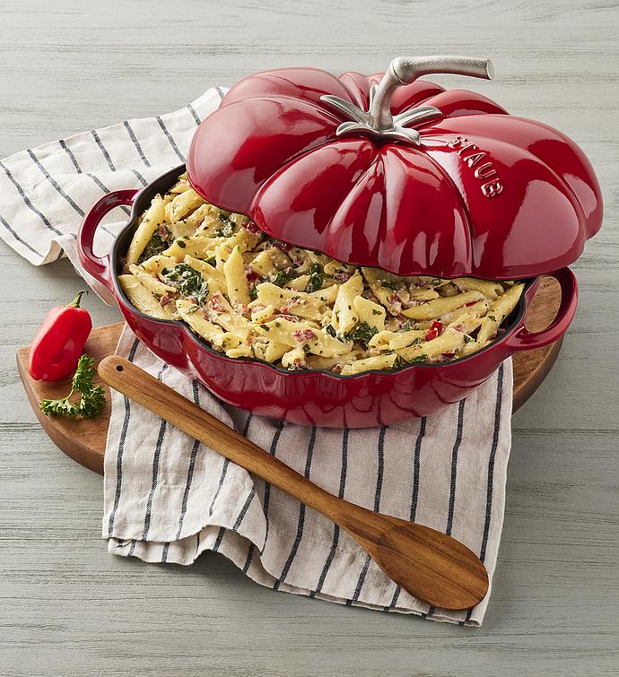 Staub® Enamel Cast Iron Tomato Dutch Oven   3 qt