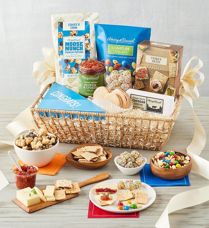 Congratulations Celebration Gift Basket