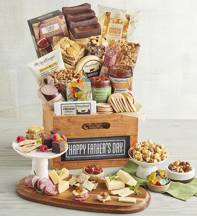 Deluxe Father's Day Chalkboard Crate