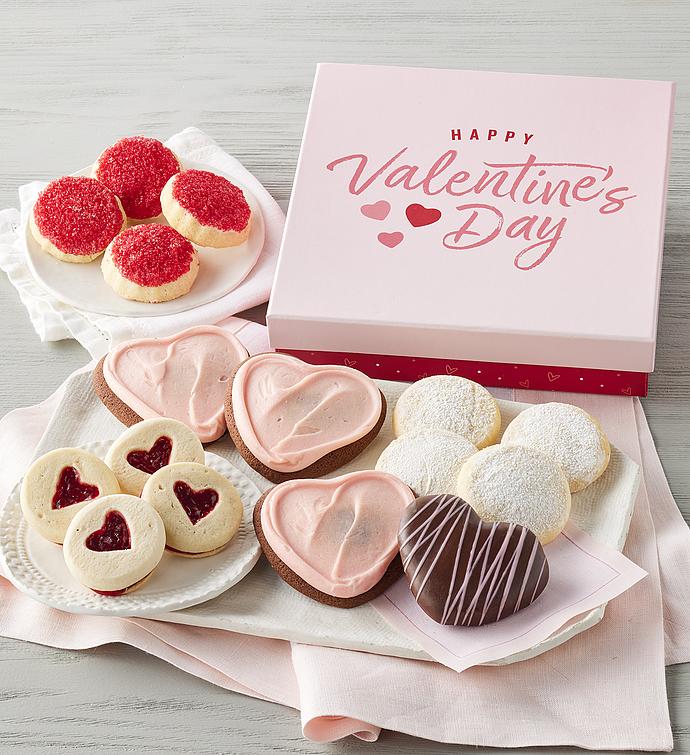 Valentine's Day Cookie Gift Box