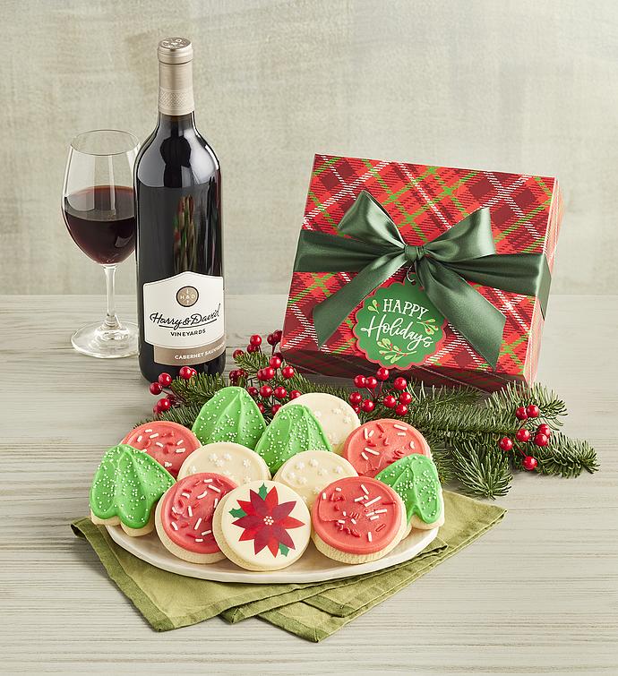 Red Wine and Cheryl's® Holiday Cookies