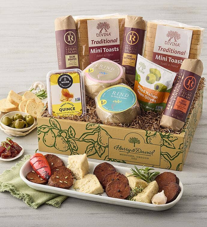 Deluxe Vegan Charcuterie and Cheese Assortment