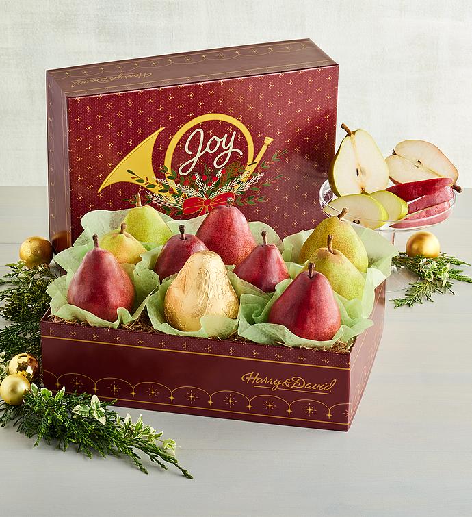 Colors of Christmas Pears