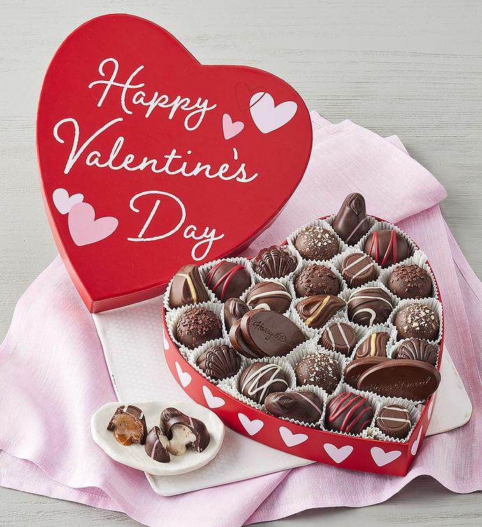 Valentine Chocolates in Heart Box