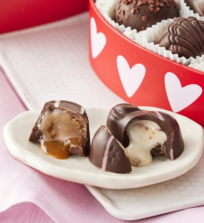 Valentine Chocolates in Heart Box