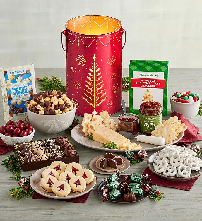 Holiday Sweet and Savory Lantern Gift