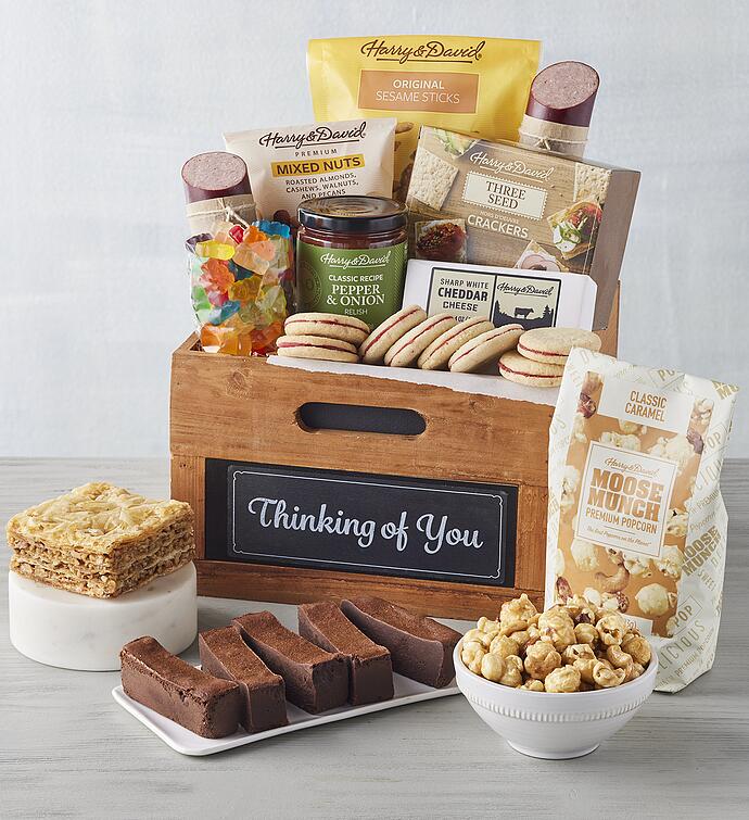 Deluxe &quot;Thinking of You&quot; Gift Basket 