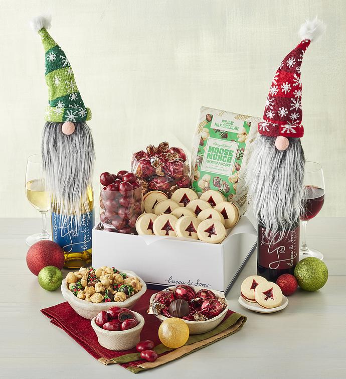 Winter Whimsy Wine Gift