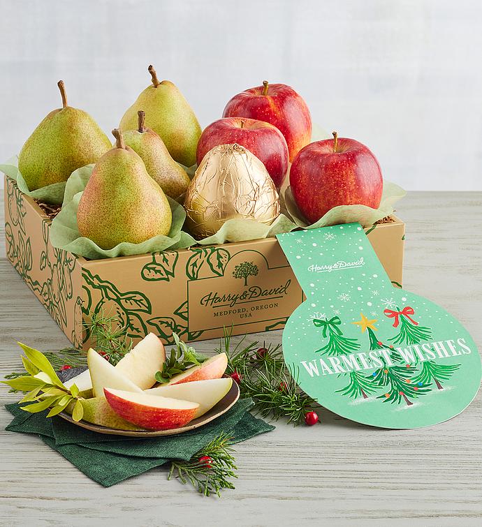 Colors of Christmas Pears and Apples 