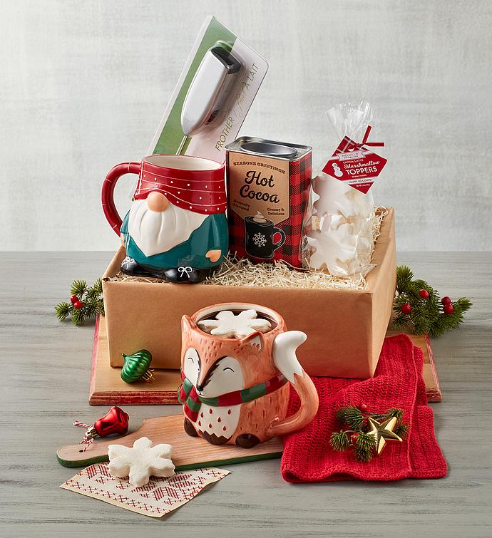 Holiday Mugs and Hot Cocoa Kit