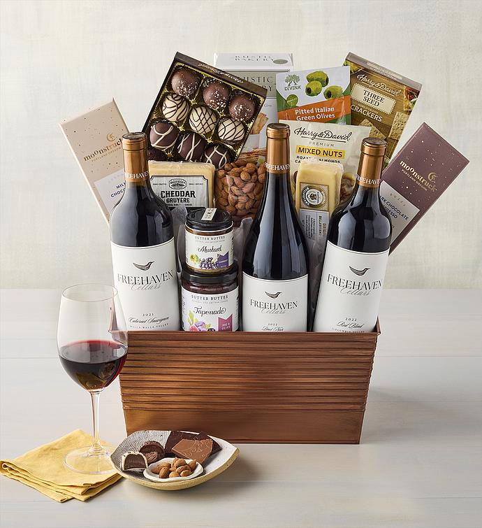 Freehaven Cellars™ Wine Gift Basket