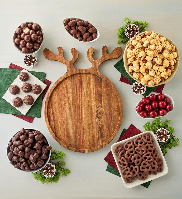 Reindeer Chocolate Sweets Board