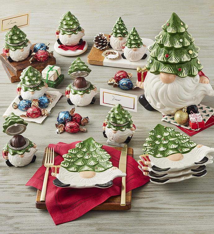 Holiday Gnome Truffle Holders with Truffles