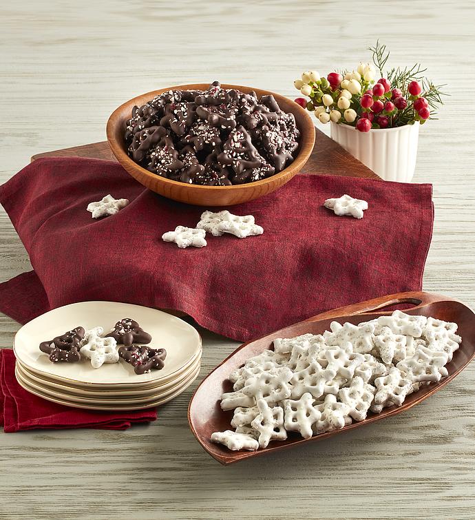 Bear Creek Snacks™ Holiday Pretzel Party Duo