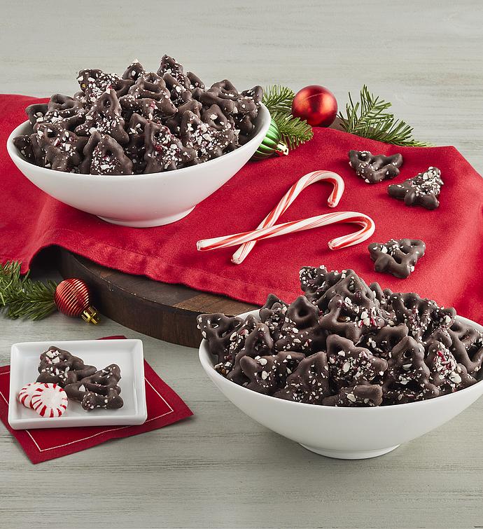 Bear Creek Snacks™ Chocolaty Peppermint Tree Pretzels Pack