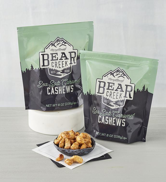Bear Creek Nuts™ Sea Salt Caramel Cashews 2-Pack