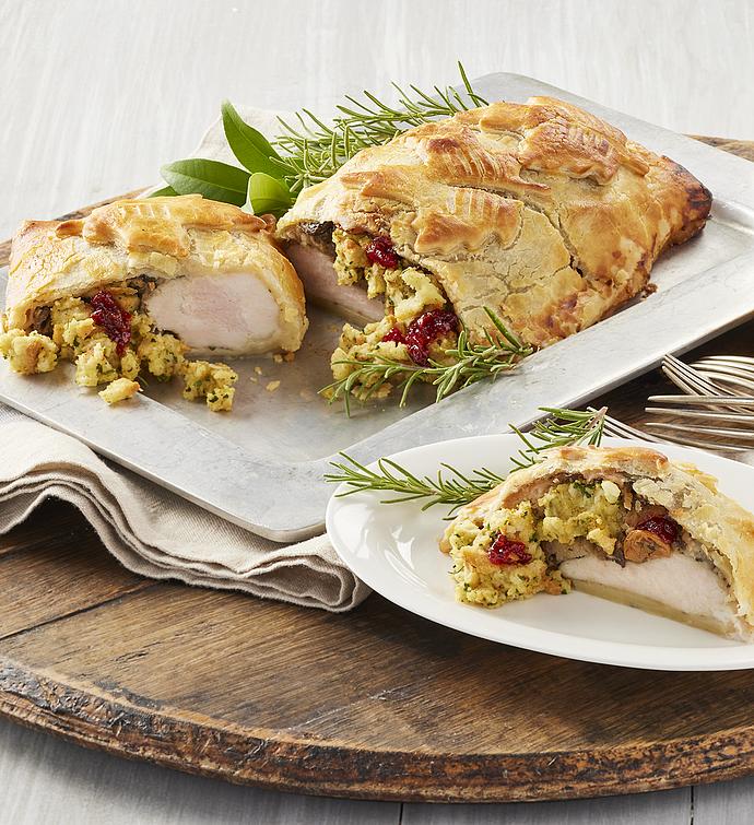 Turkey and Stuffing Wellington