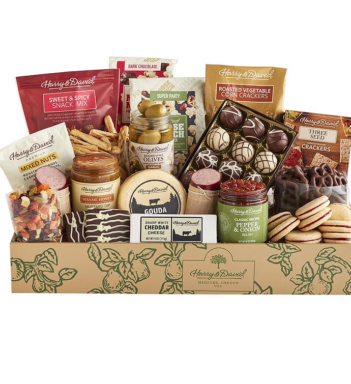 Harry & David® Gourmet Snacks Gift Box 