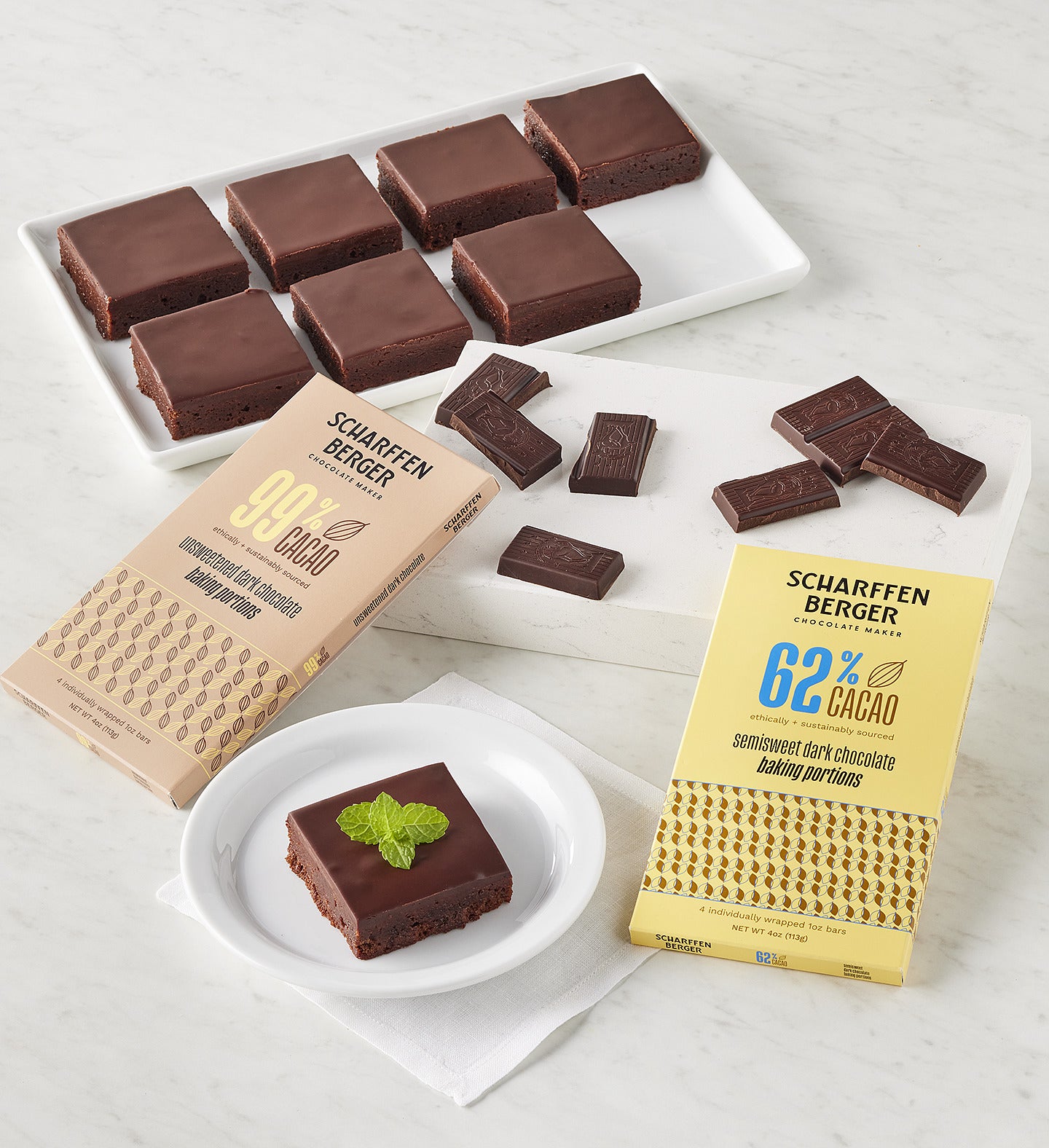 Scharffen Berger® Chocolate Baking Bars - Pick 2