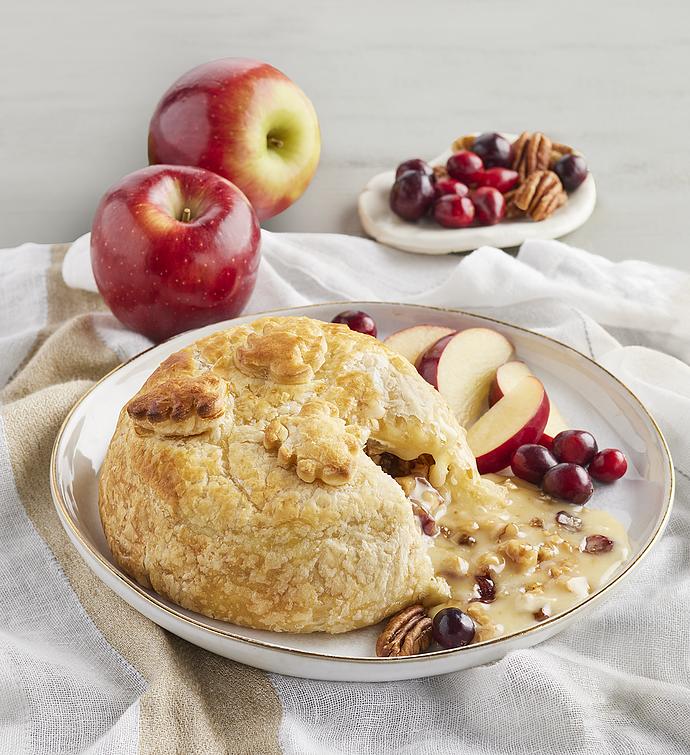 Apple Cranberry Pecan Brie en Croûte