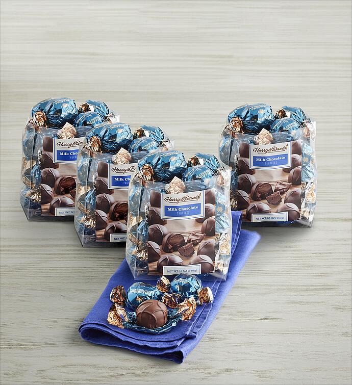 Milk Chocolate Truffles 4-Pack