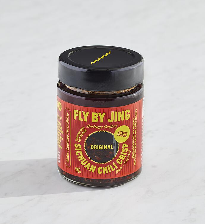 Asian-Style Noodles with Grilled Chicken and Fly By Jing Original Sichuan Chili Crisp