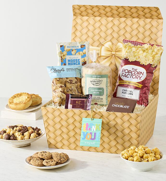 Deluxe Thank You Occasion Gift Basket