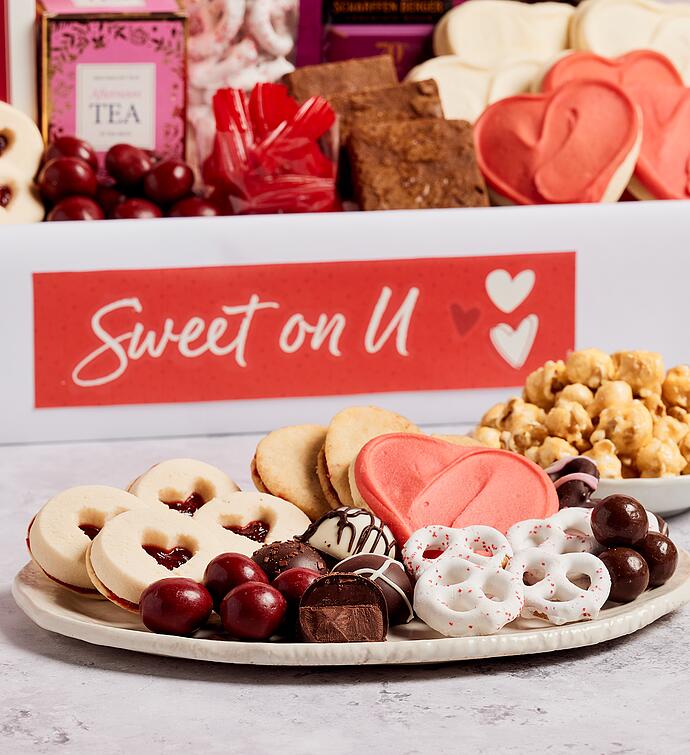 Happy Valentine's Day "Sweet on U" Tray