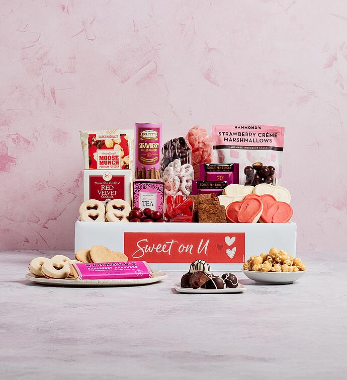 Happy Valentine&#x27;s Day &quot;Sweet on U&quot; Tray
