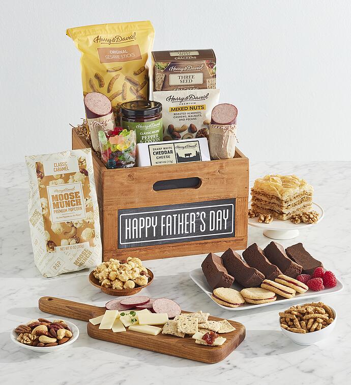 Classic Father's Day Chalkboard Basket