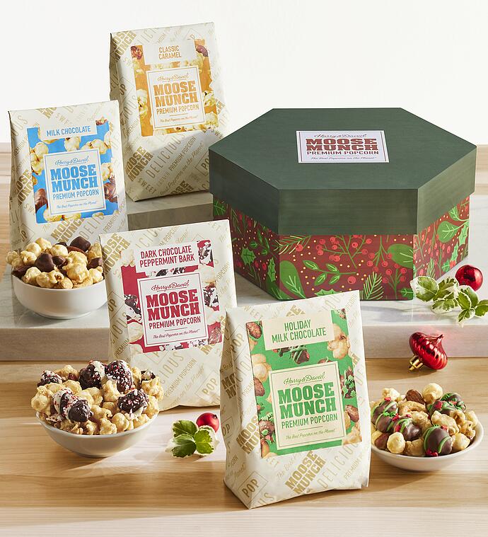Moose Munch® Premium Popcorn Mini Holiday Sampler