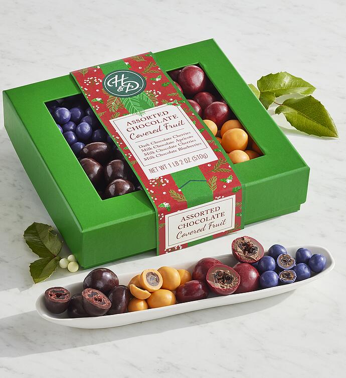 Holiday Chocolate Covered Mixed Fruit
