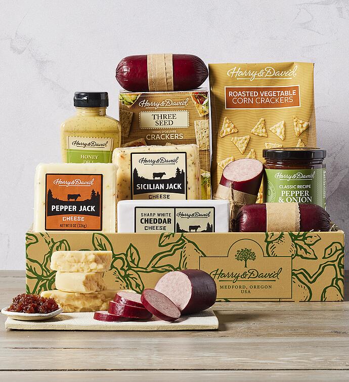 Supreme Meat and Cheese Gift Box