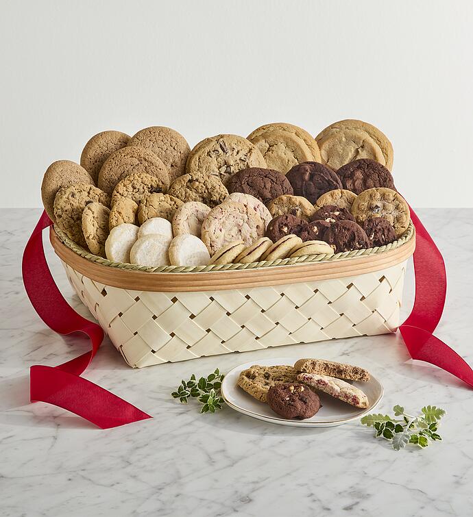 Deluxe Holiday Cookie Basket