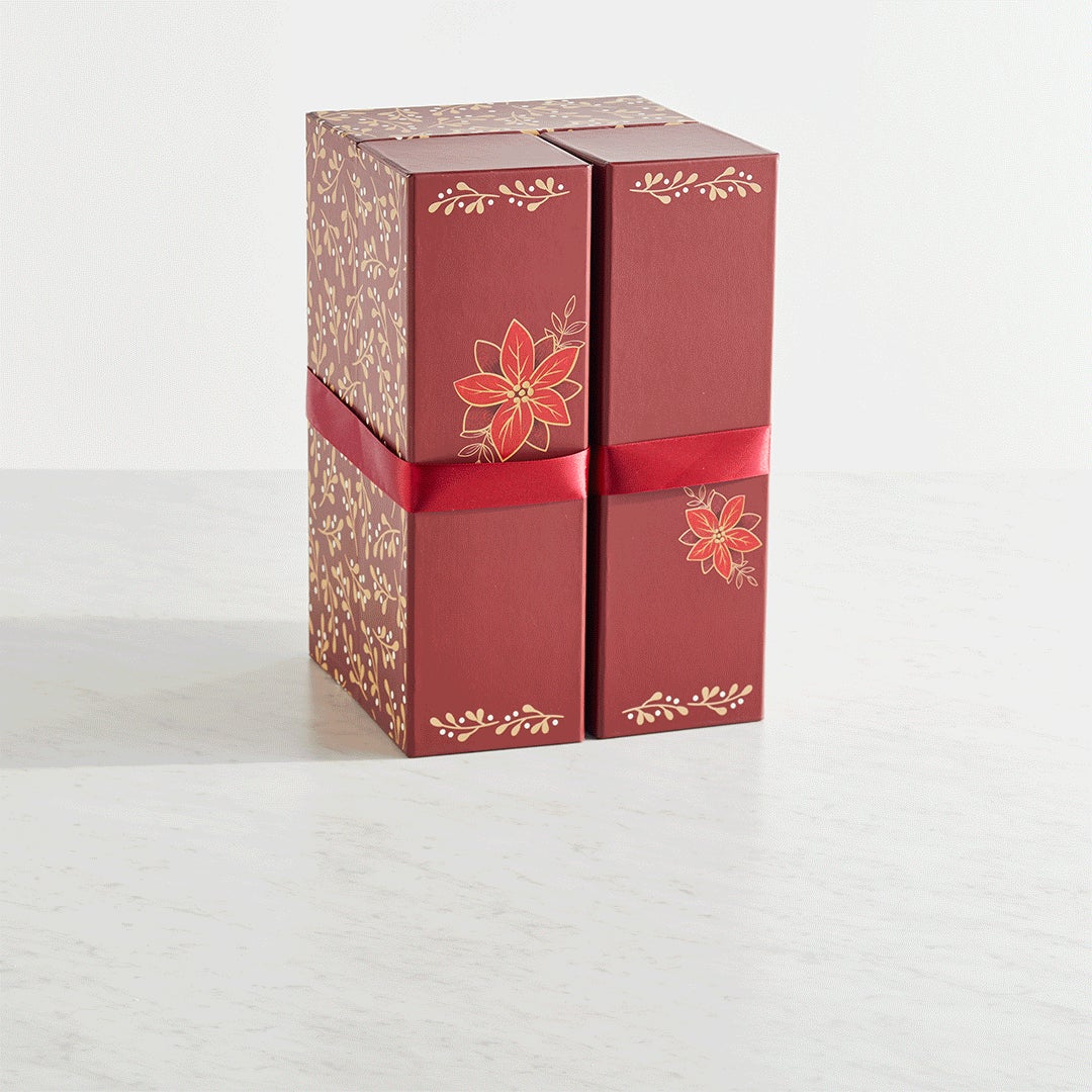 Sweet and Savory Holiday Gift Box with Wine