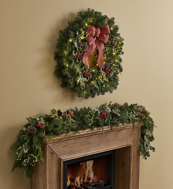 Holiday Evergreen Garland