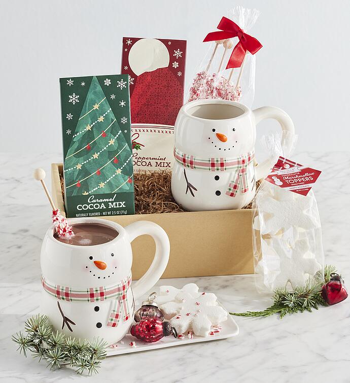 Holiday Mugs and Hot Cocoa Kit