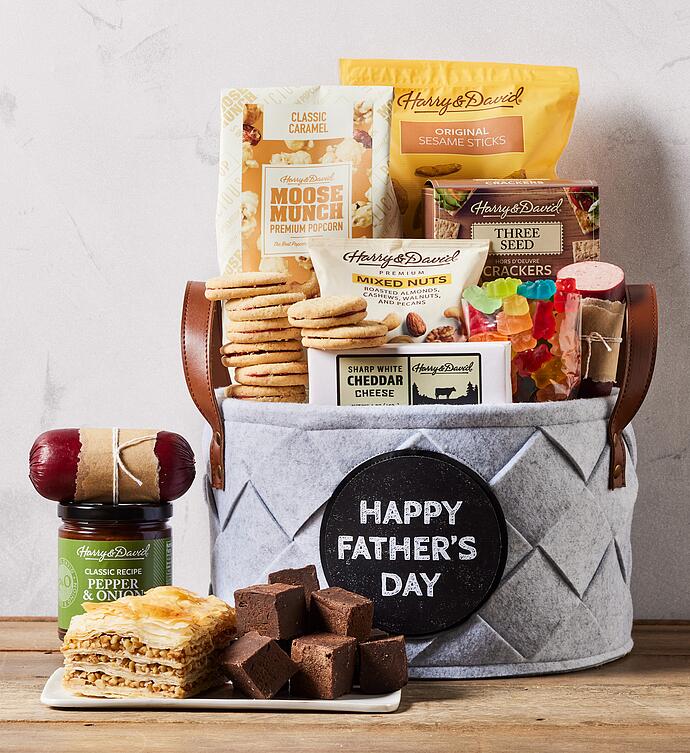 Classic Father's Day Chalkboard Basket