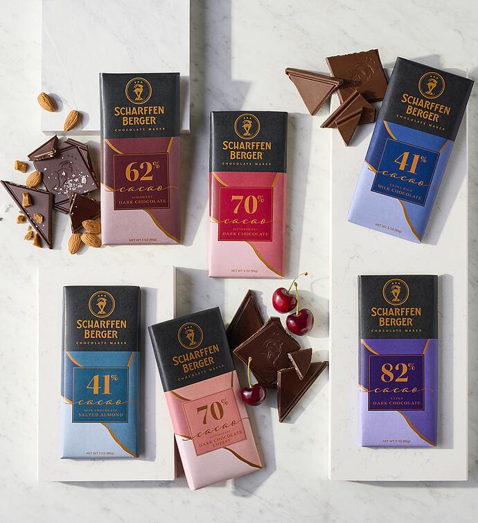 Scharffen Berger® Chocolate Bars - Pick 6