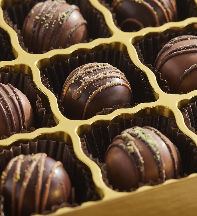 Dubai-Inspired Belgian Chocolate Truffles