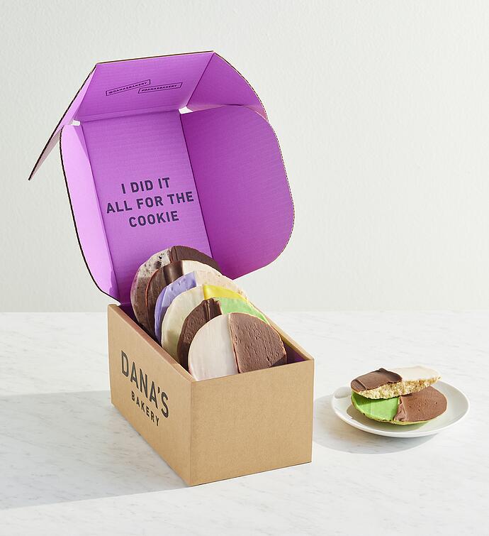 Dana&#x27;s Bakery® Black &amp; White Cookies Combo Box of 6